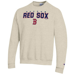 Boston Red Sox Champion Eco Powerblend Sweatshirt - Oatmeal