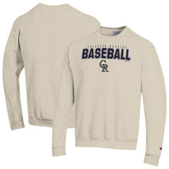 Colorado Rockies Champion Eco Powerblend Sweatshirt - Oatmeal