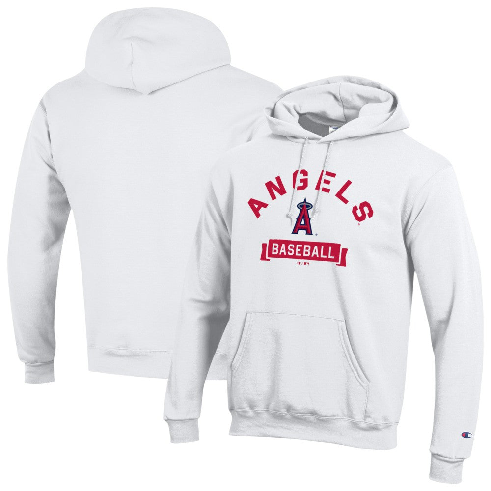 Los Angeles Angels Champion Eco Powerblend Hoodie - White