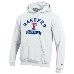 Texas Rangers Champion Eco Powerblend Hoodie - White