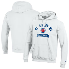 Chicago Cubs Champion Eco Powerblend Hoodie - White
