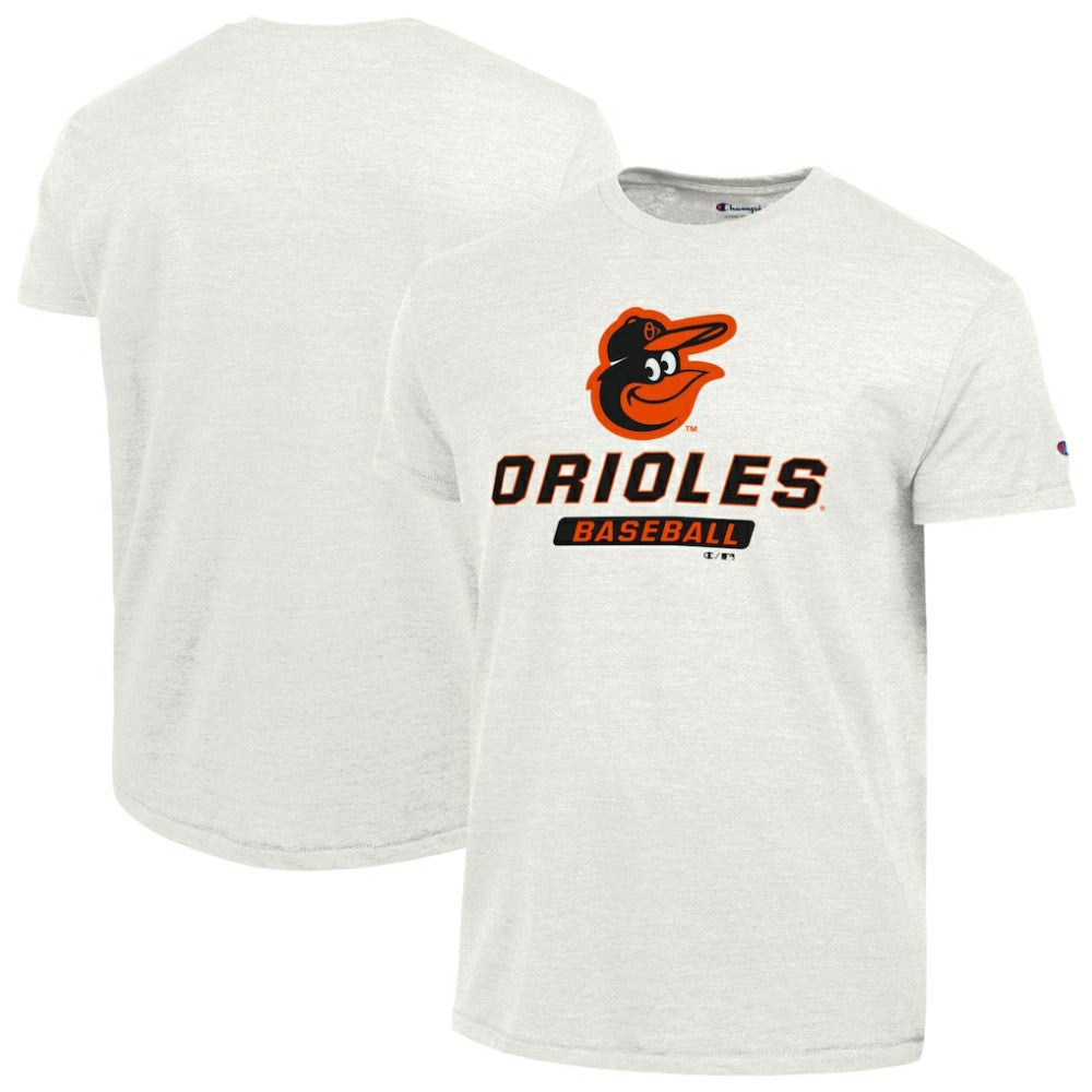 Baltimore Orioles Champion Ultimate Tri-blend T-Shirt - White