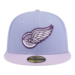 Detroit Red Wings New Era Lavender Bloom 59FIFTY Fitted Hat