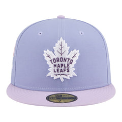 Toronto Maple Leafs New Era Lavender Bloom 59FIFTY Fitted Hat