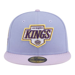 Los Angeles Kings New Era Lavender Bloom 59FIFTY Fitted Hat