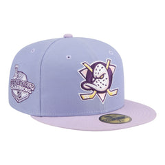 Anaheim Ducks New Era Lavender Bloom 59FIFTY Fitted Hat
