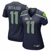 NFL Seattle Seahawks Jaxon Smith-Njigba Women's Super Bowl LX Patch Game Jersey