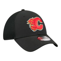 Calgary Flames New Era Logo 39THIRTY Flex Hat