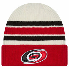 Carolina Hurricanes New Era Vintage Cuffed Knit Hat