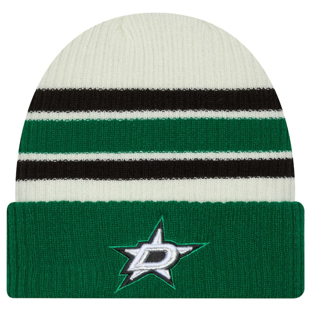 Dallas Stars New Era Vintage Cuffed Knit Hat