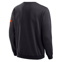 San Francisco Giants Darius Rucker Collection Washed Crew Neck Pullover Sweatshirt - Black