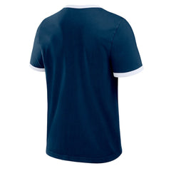 Detroit Tigers Darius Rucker Collection Washed Ringer T-Shirt - Navy