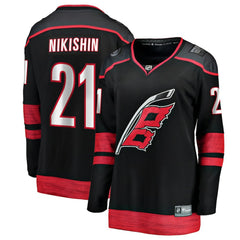 Alexander Nikishin Carolina Hurricanes Fanatics Women's Home Breakaway Jersey