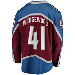 Scott Wedgewood Colorado Avalanche Fanatics Home Breakaway Jersey