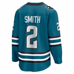 Will Smith San Jose Sharks Fanatics Home Breakaway Jersey