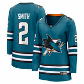 Will Smith San Jose Sharks Fanatics Women's Home Breakaway Jersey