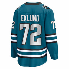 William Eklund San Jose Sharks Fanatics Home Breakaway Jersey