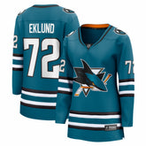 William Eklund San Jose Sharks Fanatics Women's Home Breakaway Jersey