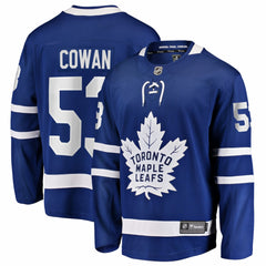 Easton Cowan Toronto Maple Leafs Fanatics Home Breakaway Jersey