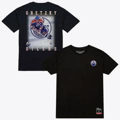Wayne Gretzky Edmonton Oilers Mitchell & Ness Photo T-Shirt