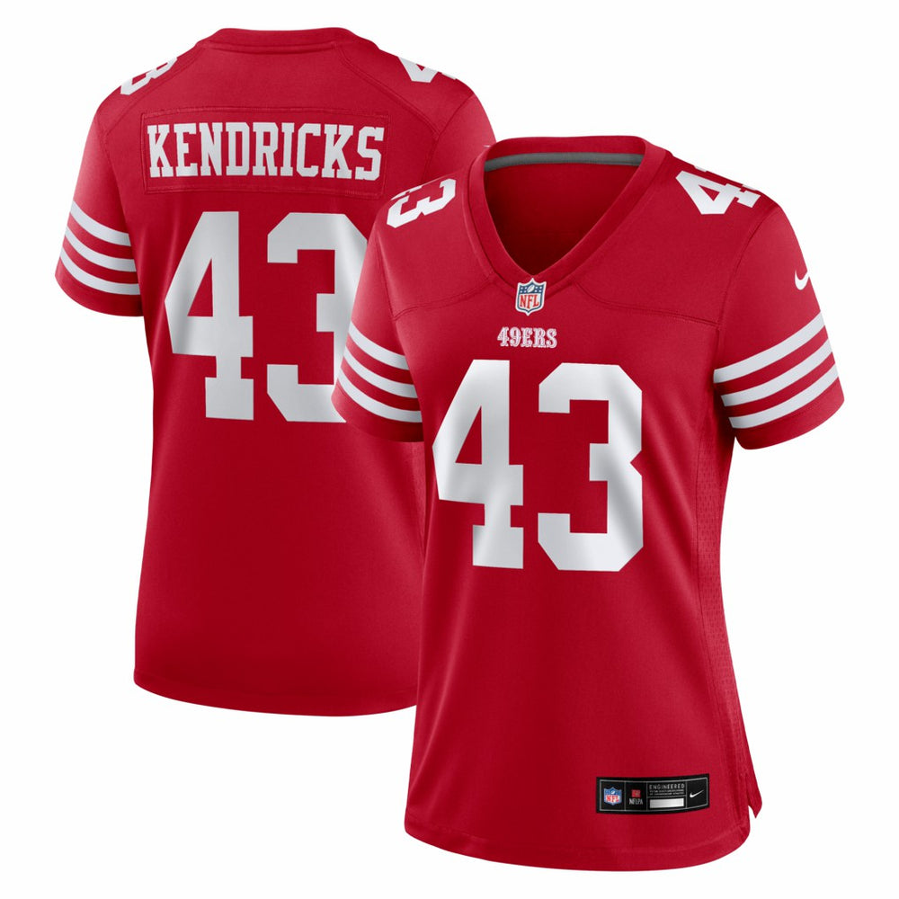 NFL San Francisco 49ers Eric Kendricks Women's Game Jersey