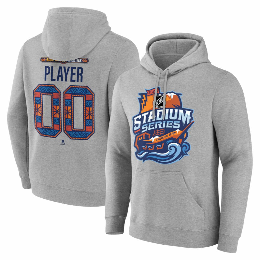 Boston Bruins 2026 NHL Stadium Series Personalized Name & Number Hoodie