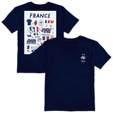 France National Team Vive La Fete Youth Impressions Artwork T-Shirt / Soccer Online
