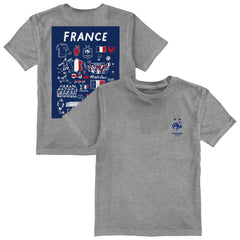 France National Team Vive La Fete Youth Impressions Artwork T-Shirt / Soccer On sale