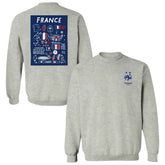 France National Team Vive La Fete Women's Impressions Artwork Sweatshirt / Soccer Sale