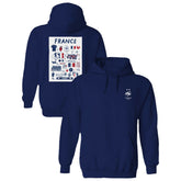 France National Team Vive La Fete Women's Impressions Artwork Hoodie / Soccer For sale