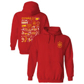 Spain National Team Vive La Fete Women's Impressions Artwork Hoodie / Soccer Outlet
