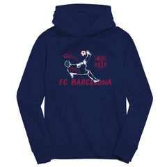 Barcelona Vive La Fete Youth Chilena Style Hoodie / Soccer Online