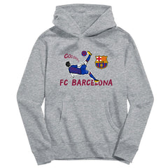 Barcelona Vive La Fete Youth Chilena Style Hoodie / Soccer Outlet