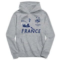 France National Team Vive La Fete Youth Chilena Style Hoodie / Soccer Hot sale