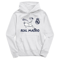 Real Madrid Vive La Fete Youth Chilena Style Hoodie / Soccer Discount
