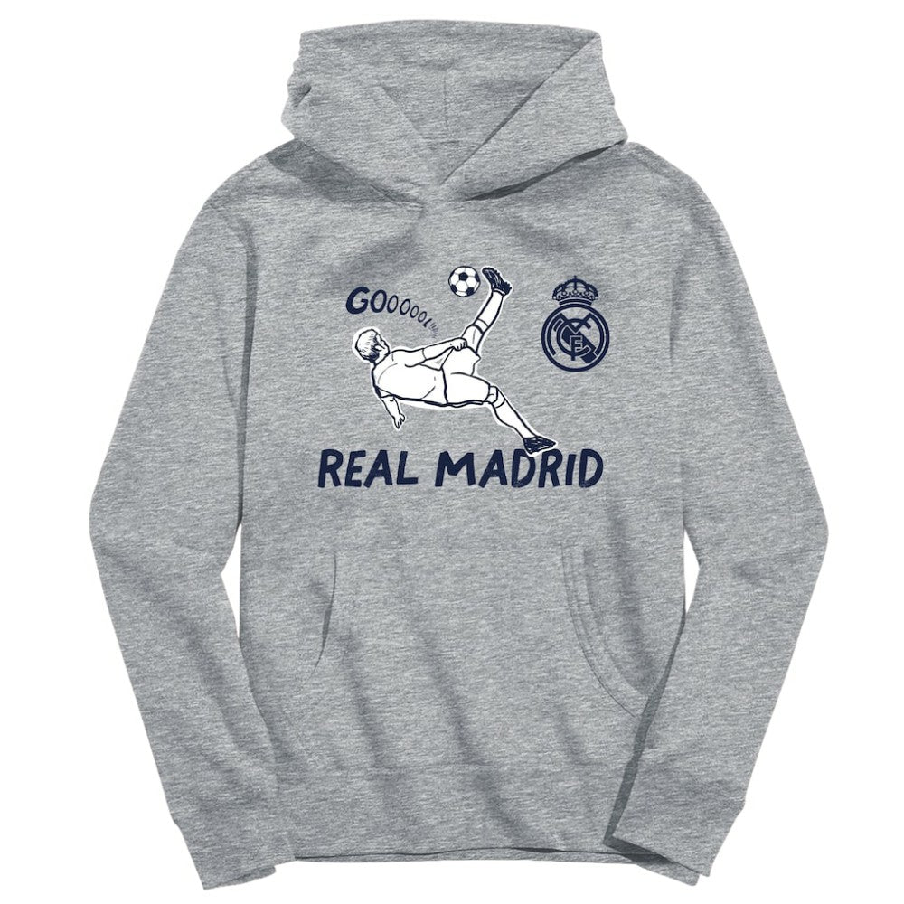 Real Madrid Vive La Fete Youth Chilena Style Hoodie / Soccer Outlet