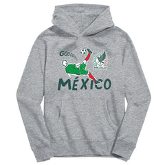 Mexico National Team Vive La Fete Youth Chilena Style Hoodie / Soccer New