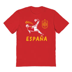 Spain National Team Vive La Fete Youth Chilena Style T-Shirt / Soccer Outlet