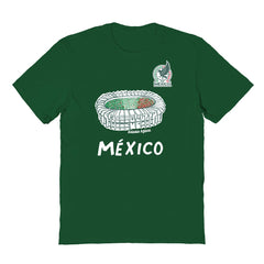 Mexico National Team Vive La Fete Youth Chilena Style T-Shirt / Soccer For sale