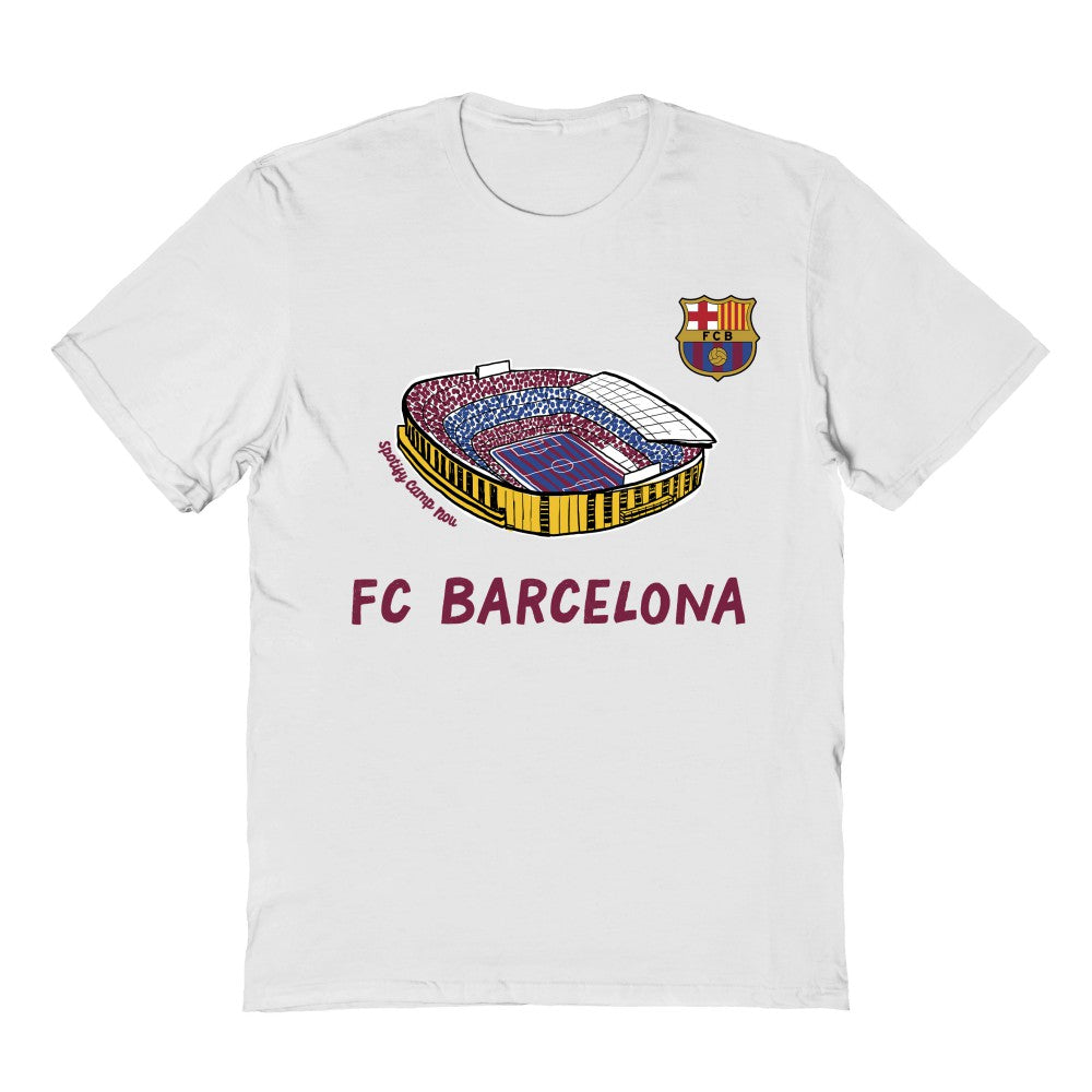 Barcelona Vive La Fete Youth Chilena Style T-Shirt / Soccer Sale