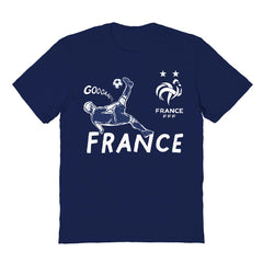 France National Team Vive La Fete Youth Chilena Style T-Shirt / Soccer Outlet