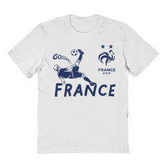 France National Team Vive La Fete Youth Chilena Style T-Shirt / Soccer On sale