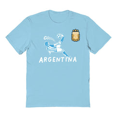 Argentina National Team Vive La Fete Youth Chilena Style T-Shirt / Soccer Hot sale