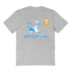 Argentina National Team Vive La Fete Youth Chilena Style T-Shirt / Soccer New