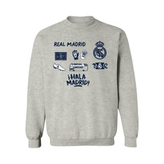 Real Madrid Vive La Fete Women's Impressions Icons Sweatshirt / Soccer Sale