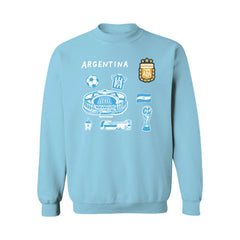 Argentina National Team Vive La Fete Women's Impressions Icons Sweatshirt / Soccer Outlet