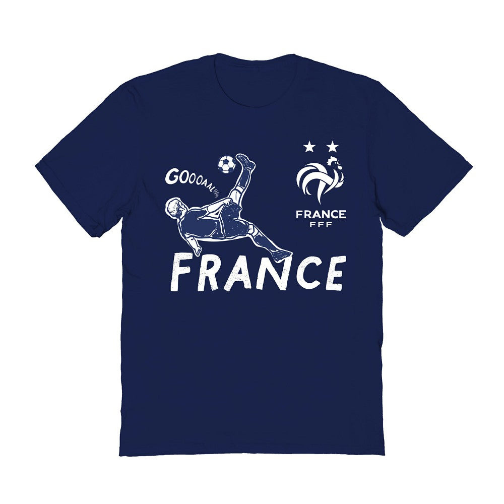 France National Team Vive La Fete Women's Chilena Style T-Shirt / Soccer Outlet