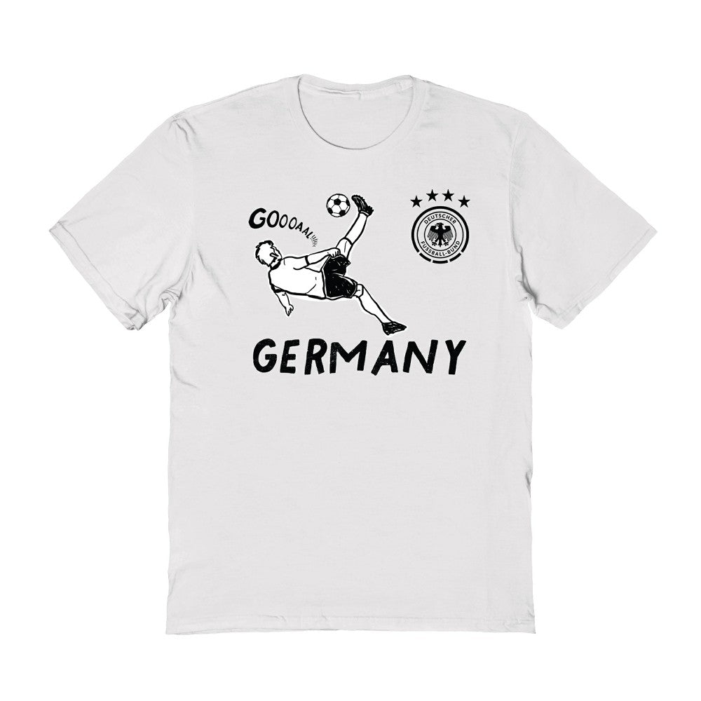 Germany National Team Vive La Fete Women's Chilena Style T-Shirt / Soccer Sale