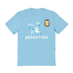 Argentina National Team Vive La Fete Women's Chilena Style T-Shirt / Soccer For sale