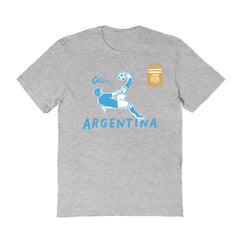 Argentina National Team Vive La Fete Women's Chilena Style T-Shirt / Soccer New